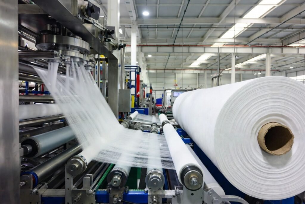 Spunbond nonwoven manufacturing process