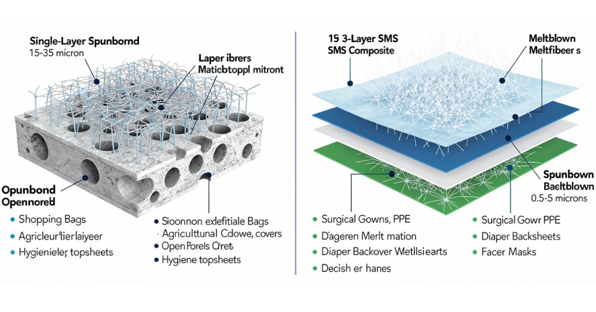 spunbond vs spunmelt nonwoven