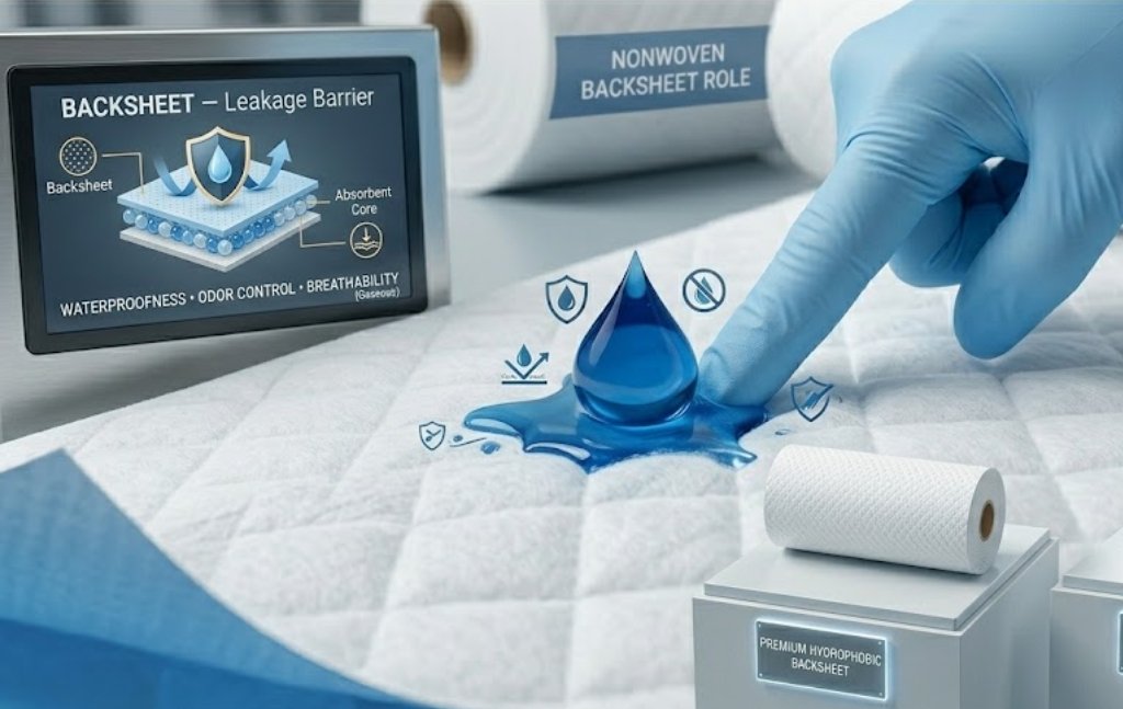 Backsheet - leakage barrier