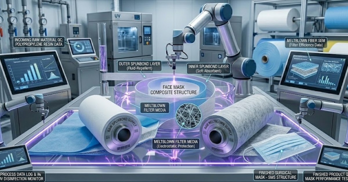 Face Mask Nonwoven Fabric — Meltblown Filter Media & Spunbond Layer Guide