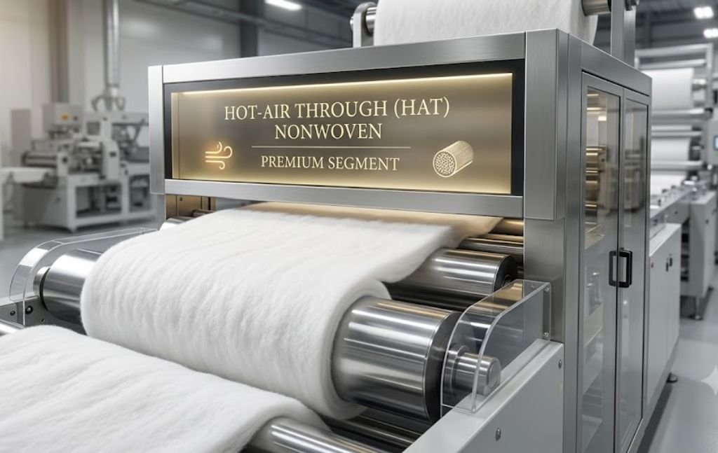 Hot-Air Through (HAT) Nonwoven — Premium Segment