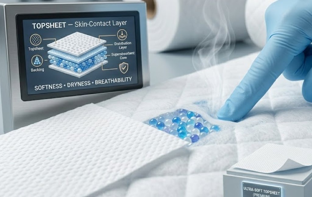 Topsheet - skin-contact layer